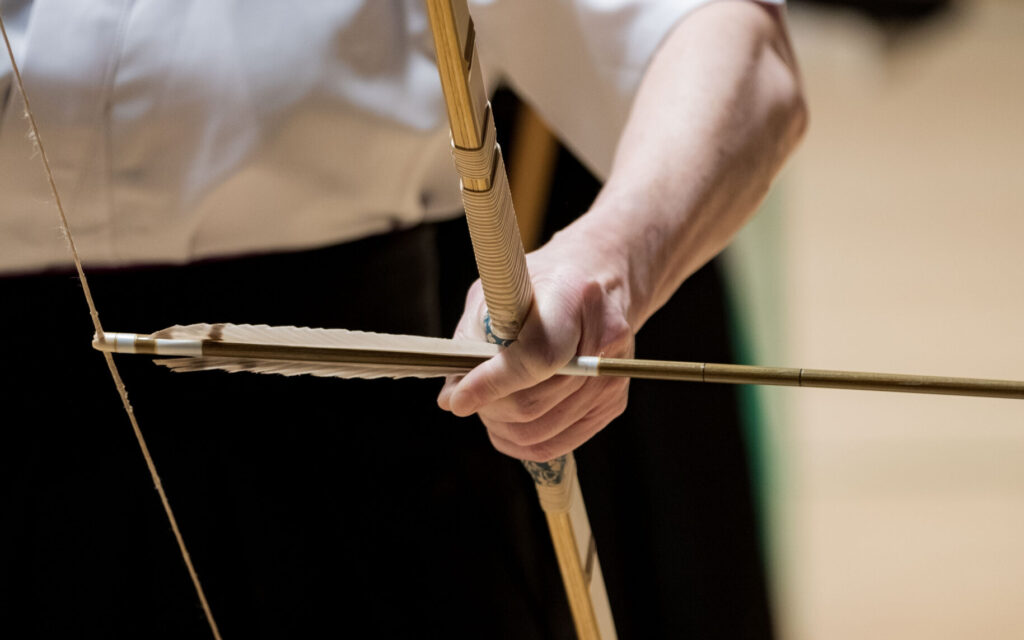Adfærdsretninglinjer for kyudoudøvere Kyudo pil
